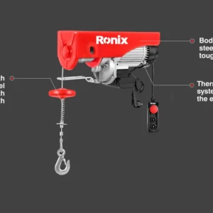 مشخصات فنی بالابر برقی رونیکس RH-4136